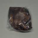 iAelev Wigs With bangs Brown Highlight 12 Inch Short Length Wigs for Women - Middle Part Synthetic Wavy Hair with Upgraded Strands, Natural Hair for Daily Party & Halloween Use