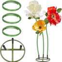 1Pack 19.69Ft Giant Flower Stand Green Flexible Pipe for Decoration Flower Pole Display Stand Large Diameter PVC Pipe Stem Tubing for Crafts Floral Wedding Decor DIY Crafts(Not Included Flowers)