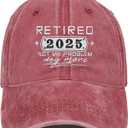 Funny Retirement Gifts for Men 2025, Mens Retirement Gifts, Retired Hat Personalized Best Retired Ideas Gifts (One Size)