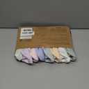 KeaBabies 8-Pack Organic Baby Bandana Bibs for Girls - Super Absorbent Triangle Baby Bibs for Drooling and Teething Infant, 100% Cotton Extra Soft for Newborn, Infant 0-36 Months (Lunaris)