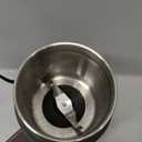 SHARDOR Electric Super Silent Blade Coffee Grinder, Timed Grind Control Rotary Knob, Adjustable Coarse to Fine for Coffee Beans, Spices & Herbs, with 1 Removable Stainless Steel Bowl,Light Gray