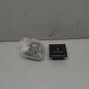 Ivilon Square Finials for Curtain Rods of 1 and 1-1/8 Inch Diameter Color Black