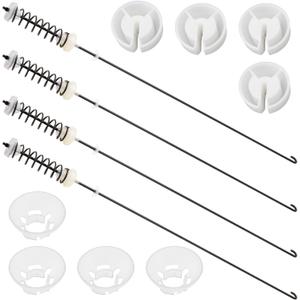 4Pcs Washer Suspension Rod Kit For Amana NTW4516FW1 NTW4516FW2 NTW4516FW3 NTW4605EW0 4Pcs Washer Suspension Rod Kit For Amana NTW4516FW1 NTW4516FW2 NTW4516FW3 NTW4605EW0