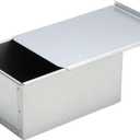 Tiger Crown 2395 Silver 2 Loaf Pan with Lid