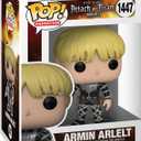 Funko POP! Animation: Attack on Titan - Armin Arlert - 1/6 Odds for Rare Chase Variant - Collectable Vinyl Figure - Gift Idea - Official Merchandise - for Kids & Adults - Anime Fans (Standard)