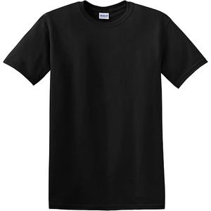 Gildan Black T-Shirt, Size 2XL