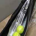 UUBEMM Tennis Rackets 2 Players Recreational for Adult,Lightweight Tennis Racquets for Beginner Student Training,Tennis Racket Set with Carrying Cover Bag,Grip Tapes,Tennis Balls, One Size
