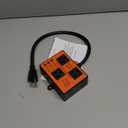 Automatic Vacuum Switch, Autoswitch for Dust Collector Woodworking Shop Miter Saw,120V/15A, Auto/On/Off 3Modes, Adjustable Delay Shutoff