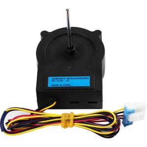 EAU63923602 Refrigerator Condenser Fan Motor Compatible with LG Refrigerator Cooling Fan Motor Assembly ODM-001F-4B DC 12V 1A Fridge Radiator Freezer Freezing Fans