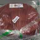 Klear Vu Omega Gripper Non-Slip Tufted Round Barstool Cushion for Dining Rooms, Cafes, Bars and Restaurants, 14 Flame Red 2 Pack