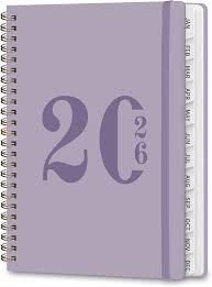 2026 Planner, Weekly and Monthly Calendar Academic Planner, Jan 2026 - Dec 2026, Planning Agenda Book for Desk Accessories and School Supplies - A5 (6.3'' x 8.5''), Pack Of 3