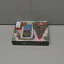 LANG Greenery Greetings Boxed Christmas Cards, 18 Cards & 19 Envelopes, Full-Color Artwork Inside and Out, Fully Designed Envelopes, Linen-Embossed Paper Stock (1004886)