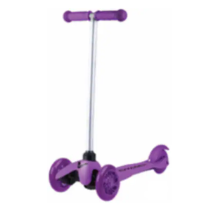 Sakar Voyager 3-Wheel Tilt and Turn Scooter - Purple