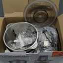 KOIOS Food Processor, 500W Electric Food Chopper with 2 Bowls (8 Cup+8 Cup) & 2 Bi-Level Blades&, Small Electric Grinder Meat Processor for Nuts, Meat, Onion, Garlic, Baby Food, Black