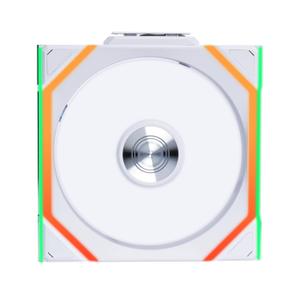 Lian Li UNI Fan SL Wireless (Reverse Blade) 120mm ARGB Fan - Single Pack - 2.4 GHz Wireless Signal for RGB & Fans Control - Daisy-Chain Design - Controller NOT Included & Required - White (12RSL1W1W)