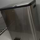 EKO EcoCasa Stainless Steel Dual Step Trash Can for Recycling, 30L+20L Rectangular Kitchen Trash Can, Independent Pedals and Lids, Soft Close and Fingerprint Resistant