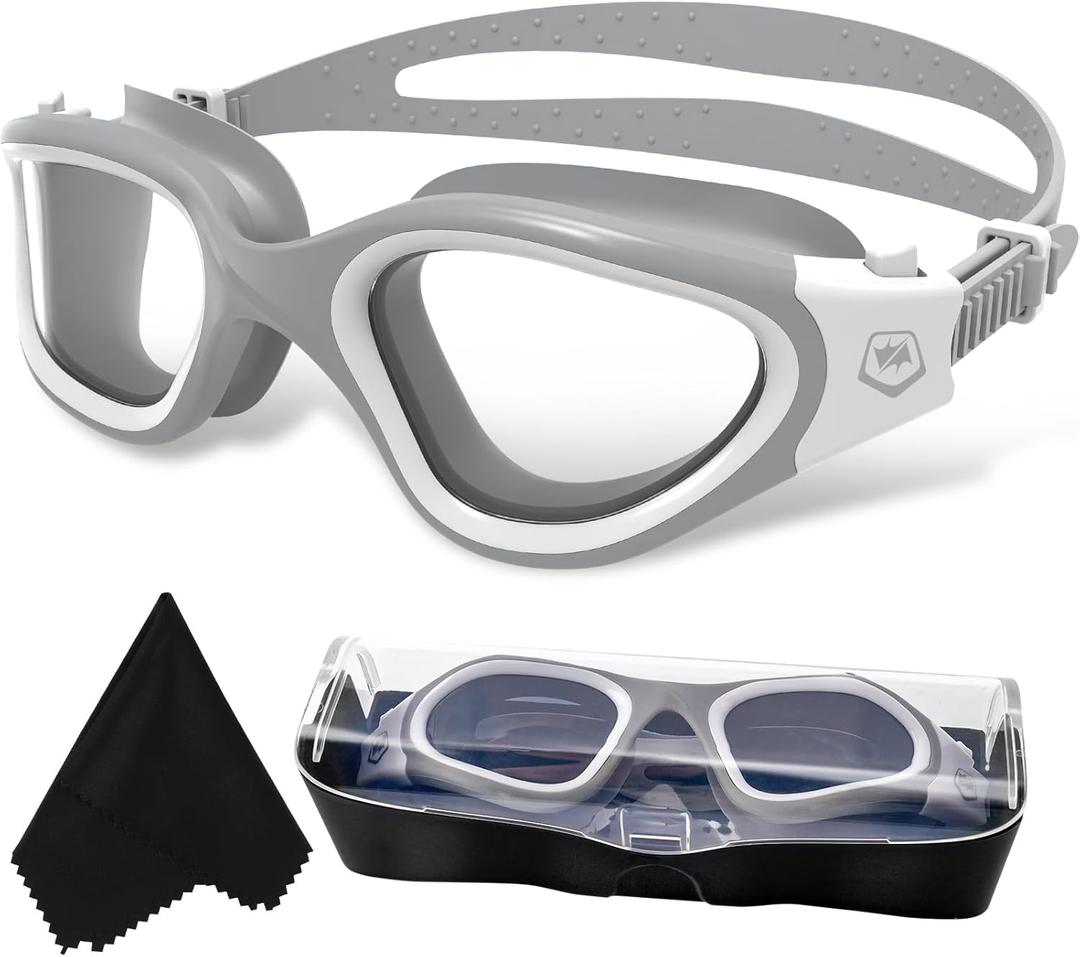 WIN.MAX Swimming Goggles Swim Pool Goggles Anti Fog Anti UV No Leakage Clear Vision for Men Women Adults Teenagers