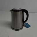 COSORI Electric Kettle, No Plastic Inner Lid, Filter and Spout, Double Wall Stainless Steel Keep Warm, Automatic Shut Off & Boil-Dry Protection, Durable Tea Kettle Boiler & Heater, 1.5L/1500W, Silver (1.6 Quarts)