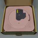 Portable CD Player with Bluetooth Desktop CD Player for Home CD Music Players with Remote Control,Timer,Built-in Dual Speakers with LED Display Home Audio Boombox FM Radio (Pink)