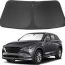 Windshield Sun Shade Custom Fit for 2017-2024 2025 2026 Mazda CX5 CX-5 Accessories Front Window Sunshade Shield Blocker Keeps Car Cool