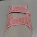 Malier Dog Winter Coat, Reversible Fleece Dog Cold Weather Coats, Windproof Warm Snow Puppy Jacket Vest Pet Clothes for Small Medium Large Dogs (Pink, Medium)