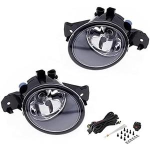 Driving Fog Lights Lamps Replacement for 2004-2018 Nissan Sentra & 2010-2015 Nissan Altima & 2007-2014 Nissan Maxima with H11 12V 55W Halogen Bulbs & Switch