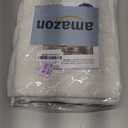 MIULEE Natural White Linen Curtains 84 Inch Long for Bedroom Living Room, Soft Thick Linen Textured Window Drapes Semi Sheer Light Filtering Rod Pocket Back Tab Neutral Farmhouse Cream Ivory 2 Panels, 52"W x 84"L (Pack of 2)