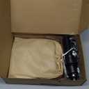 Bathroom Faucets for Sink 3 Hole, Hurran 4 inch Brushed Nickel Bathroom Sink Faucet with Pop-up Drain and Supply Hoses, Stainless Steel Lead-Free Centerset Faucet for Vanity RV, 2 Pack