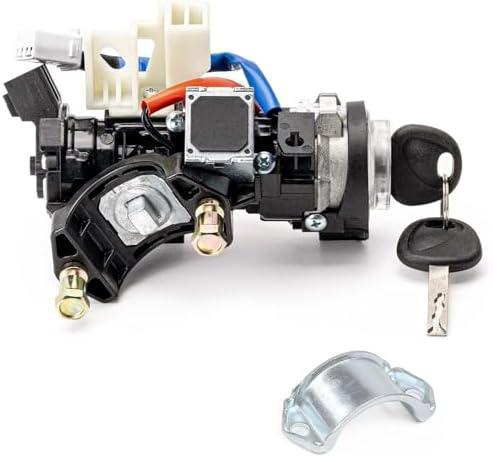 81900-D5B00 Ignition Lock Switch Assembly with Keys Compatible with Kia Optima 2016-2020, Ignition Lock Cylinder with Housing Replaces# 81900-D5A00, 81905-D4120, 81991-35240, 81970-D4B00, 81900D5B00