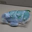 Hopearl LED Plush Shark Lighting Up Stuffed Animal Floppy Night Lights Glow in The Dark Birthday Festival for Kids Toddler Girls, Blue, 16''