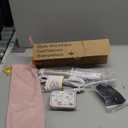 Dual-Voltage Curling Iron: 110V-240V 1 1/2 Inch Ceramic Wide Barrel 2-in-1 Curling Iron for Chin Length Hair - Europe Travel for Soft Curls with Clamp (Gold)