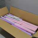 LANGXUN 60" Trampoline for Kids, 5ft Toddler Mini 6-in-1 Trampoline Indoor Outdoor with Swing, Basketball Hoop, Dart Board, Rings, Christmas Toys Birthday Gifts for Girls Boys (Purple & Pink 3- in-1)