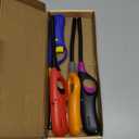 Pack of 4 Lighter Refillable Butane Lighters, Candle Lighters for Candle Camping Fireplace Party BBQ Grill (No Fuel)