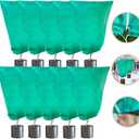 Plant Covers Freeze Protection – 35" × 50" Reusable Plant Protector Bag with Drawstring and Zipper for Plants Trees Shrub, Frost Jacket Warm Blanket for Freeze Frost Protection Season Extension