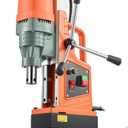 VEVOR 1550W Mag Drill Press, 2" Core Drilling Machine, 2922 lbf 0-550 RPM Variable Speed Portable Magnetic Drill, Heavy Duty Metal Hole Cutter for I-Beam Steel Fabrication, Workshop & DIY Work
