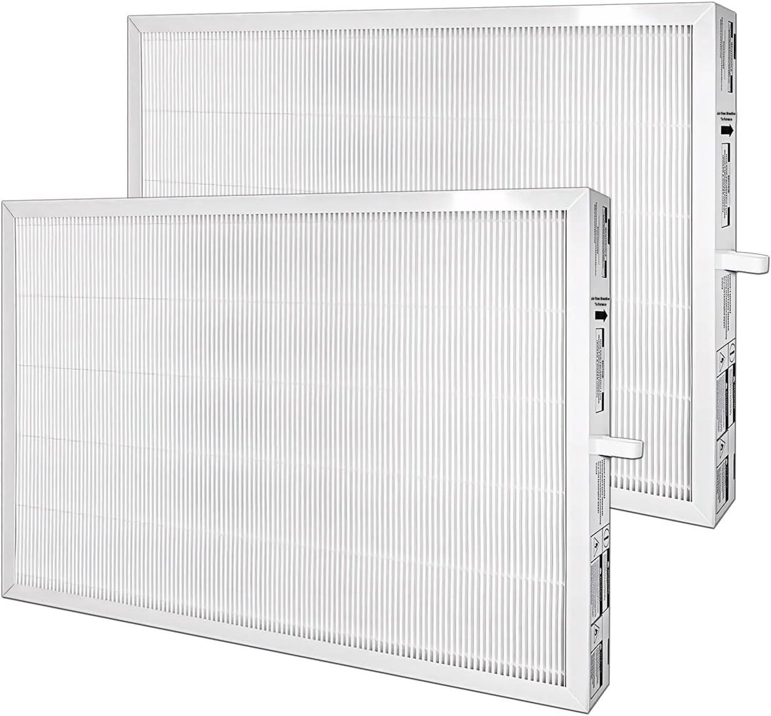 2 Pcs PGAPXCAR1625 MERV-16 Replacement Filter Compatible With Bryant/Carrier Infinity 16"x25"x3" PGAPXCAR1625-A01 PGAPXCAR1625-A02 AGAPXCAR1625 AGAPXCAR1625-A02 Air Purifier Cartridge
