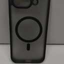 SPIDERCASE Magnetic for Google Pixel 9A Case, Military Grade Drop Protection Slim Translucent Matte Shockproof Anti-Fingerprint Phone Case for Pixel 9A, Black