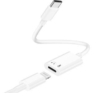 [Apple MFi Certified] USB-C to Lightning Adapter for iPhone 17 16, 27W PD Fast Charging/Audio/Call Data Sync Full Function Connector for iPhone 17, Air, 17/16Pro, 15 Pro Max, iPad Air Mini Pro