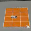 YIKIADA 240 PCS Color Coding Labels 3 × 2 Inches Vinyl Orange Rectangle Stickers Self Adhesive Waterproof Decal for Name Tags Address Moving Office