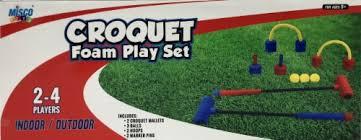 Misco Toys Soft Foam Croquet Play Set Misco Toys Soft Foam Croquet Play Set