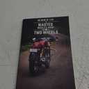 Two Wheels Vintage Motorcycle Cover Sketchbook Notebook 6x9in with 120 Blank pages