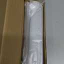 5 Pack Gray Finger Pulls for Cabinets, Streamlined Long Concealed Handle for Home Kitchen Door Drawer Cabinet, Mount Finger Edge Tab Pull Aluminum (Brushed Finish,200mm/7.87" Overall Length)