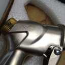 FANHAO Upgraded Garden Hose Nozzle Sprayer, 100% Heavy Duty Metal Handheld Water Nozzle High Pressure in 4 Spraying Modes for Watering Plants and Lawn, Car Washing, Patio and Pet (Front Trigger - 4 Patterns)