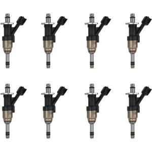 8pcs OEM Fuel Injectors Compatible with Chevrolet Silverado 1500 2500 Tahoe Suburban Cheyenne GMC Sierra 1500 Yukon 5.3L 2014 2015 2016 2017 2018 Replace# 12668390 FJ1217 OE# F24018200