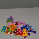 ASTARON 52 Pcs Self Adhesive Letter Patches Chenille Letters Stickers, A-Z Embroidered Applique Patches Alphabet Cloth Patch for Clothes, Bags, Hat, Phone Case, DIY Accessories (Mixed Colours)