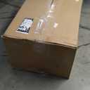 Dog Stairs for Small Dog 22.6" H, Curved Pet Step for Puppy, Older Cat, Medium Pet Ramp for High Bed, Ladder with High Density Foam, Durable, 5 Step, 15.7x33x22.6 inch, Beige