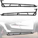 Nerf Bars Rock Sliders for Polaris RZR XP 4 1000 24-25, Steel Side Steps Low Profile Nerf Bars Tree Kickers Combined Side Bumper for Polaris RZR XP 1000 4 2024-2025 Accessories (4 Seater)