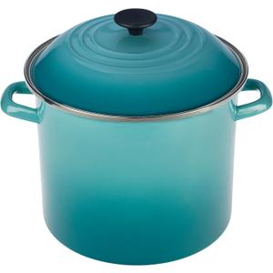 Le Creuset Enamel On Steel Stockpot, 8 qt., Caribbean