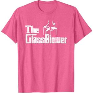The Glassblower glass blower Blowing Funny Distressed Tshirt, Small