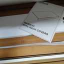 Wire Shelf Covers, Bamboo Wire Rack Covers for Pantry, Closet (4pcs, 24" W x 16" D)